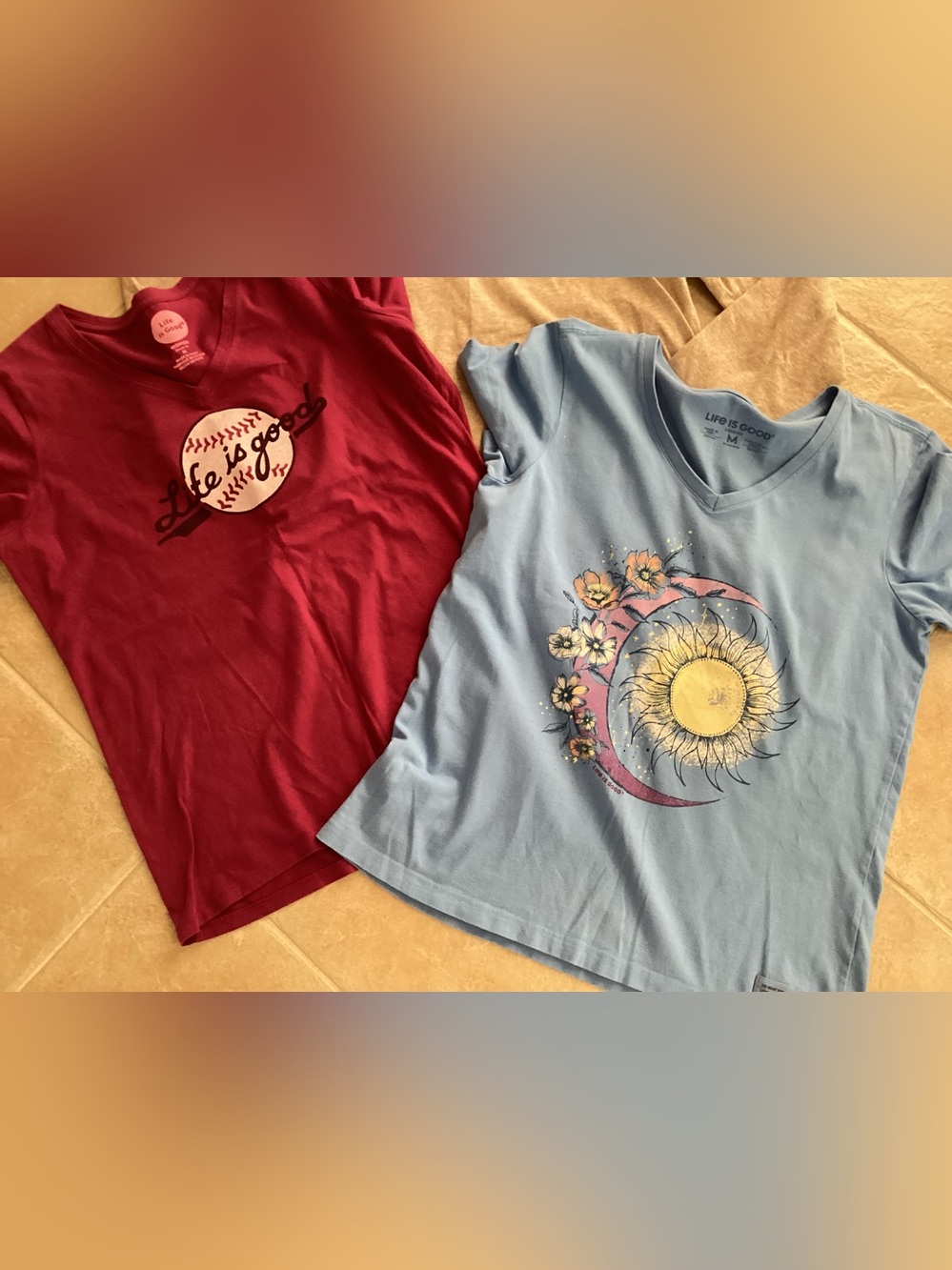 Life Is Good Women’s  Tshirt Bundle  Of 3 Size Medium - Picture 2 of 3